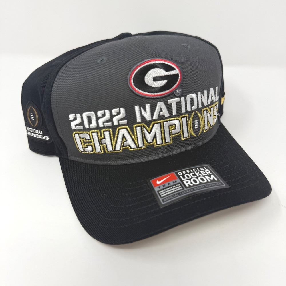 Nike Men's Georgia Bulldogs 2022 National Champions Locker Room Snapback Hat